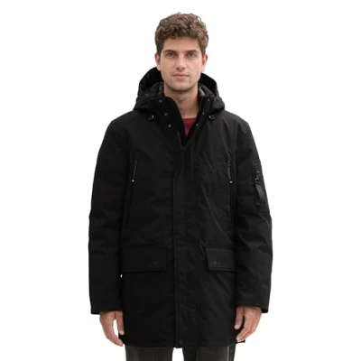 Abbildung von TOM Tailor Wintermantel, Herren, Größe: XL, Black
