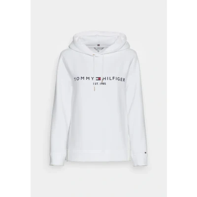 Abbildung von Tommy Hilfiger Hoodie Sweatshirt, Damen, Größe: XS, White