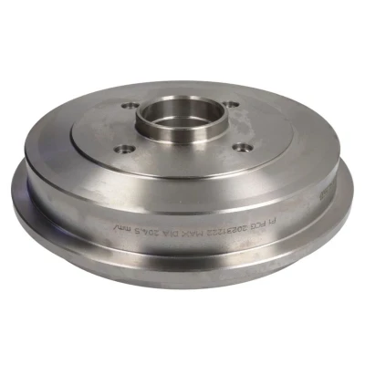 Abbildung von TEXTAR 94026600 Bremstrommel mit Radnabe, ohne Radlager, Radbefestigungsbolzen 244mm PEUGEOT: 206 SW, Hatchback, 206+ Hatchback