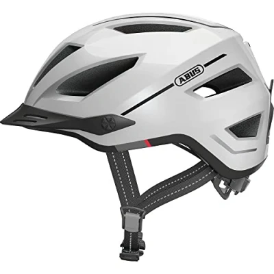Abbildung von ABUS Unisex, Fahrradhelm, Weiß (Pearl White), L (56 62 cm)