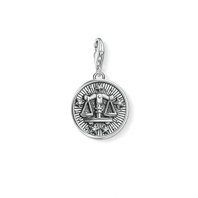 Abbildung von Thomas Sabo Damen Herren Charm Anhänger Sternzeichen Waage Club 925 Sterling Silber 1646 643 21