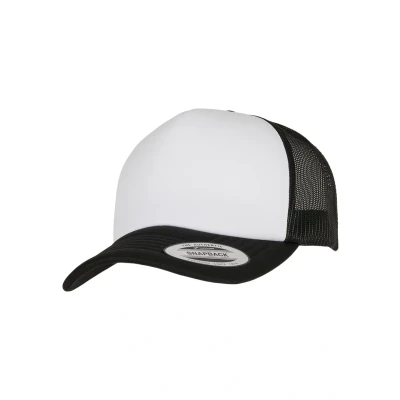 Abbildung von Flexfit Curved Cap, Herren, Größe: One Size, black white