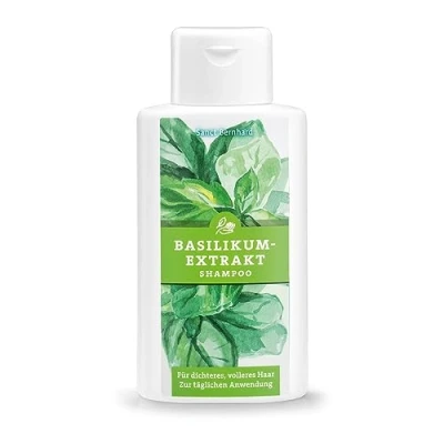 Abbildung von Sanct Bernhard Basilikum Extrakt Shampoo 250ml Für dichteres &amp; volleres Haar Verbessert das Haarwachstum Zur täglichen Haarpflege Made in Germany