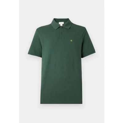 Abbildung von Calvin Klein Jeans Monogram Poloshirt, Herren, Größe: Large, Sycamore