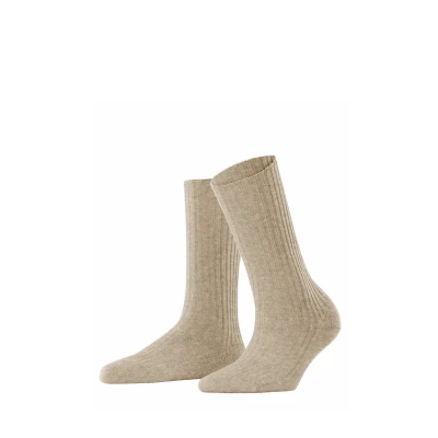 Abbildung von Falke COSY BOOT Socken, Damen, Größe: 35 38, Beige mel