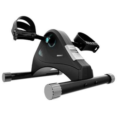 Abbildung von Cecotec DrumFit Cycle Compact Pro Heimtrainer mit kompakter Fernbedienung, manuell einstellbare Widerstandsstufen, einfache und intuitive Bedienung, LCD Display, max. Gewicht 100 kg