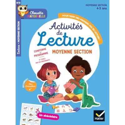Abbildung von Chouette Maternelle Activités de lecture Moyenne Section 4 ans: entrainement Par Matière