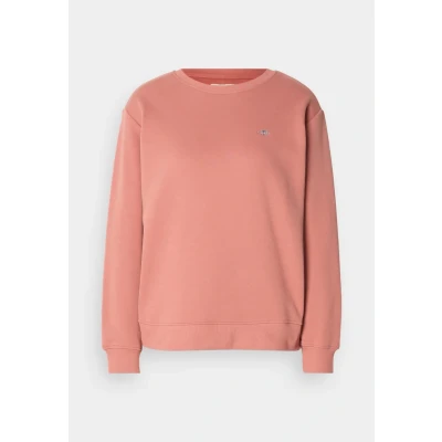 Abbildung von GANT Shield C NECK Sweatshirt, Damen, Größe: Large, Faded brick