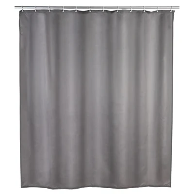 Abbildung von Anti Schimmel Duschvorhang Uni Grey