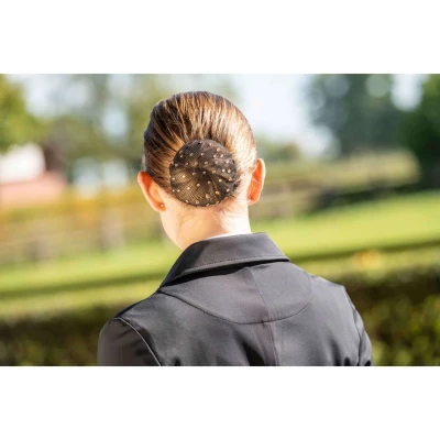 Abbildung von HKM Haarnetz Rosegolden Sparkle Schwarz