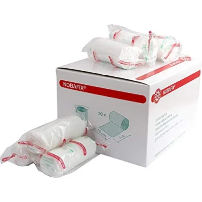 Abbildung von NOBAFIX Elastische Mullbinden, 20 Stück, 10 cm x 4 m