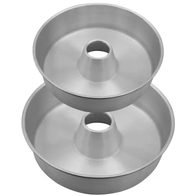 Abbildung von Space Home Backform Frankfurter Kranzform mit Antihaftbeschichtung Aluminium Set von 2 Ø 24 und 28 cm
