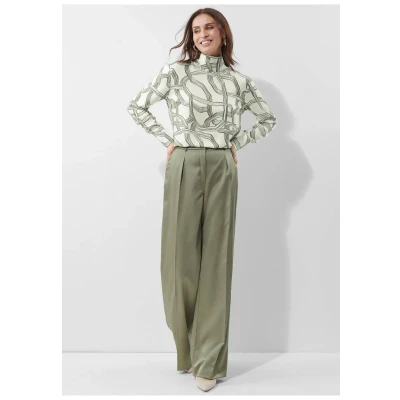 Abbildung von Alba Moda Bluse Ecru olive, Damen, Größe: 42, olive