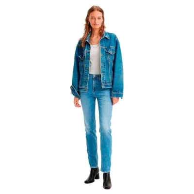 Abbildung von Levi&#039;s 724 HIGH RISE Straight Jeans Leg, Damen, Größe: 32x30, Cool journey