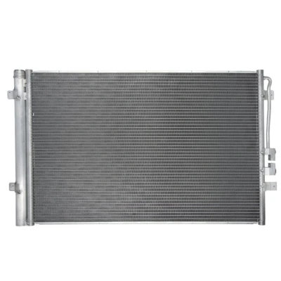 Abbildung von NISSENS 941183 Klimakondensator ohne Trockner Aluminium 693 R 134a