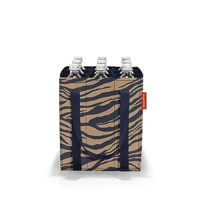 Abbildung von reisenthel bottlebag sumatra 9 Fächer, einfaches Recycling der Flaschen, Tragegurte