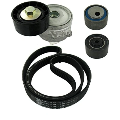 Abbildung von SKF VKMA 33044 Keilrippenriemensatz CITROËN: Xsara Picasso, Berlingo / First I Van, Hatchback, PEUGEOT: 206 Hatchback