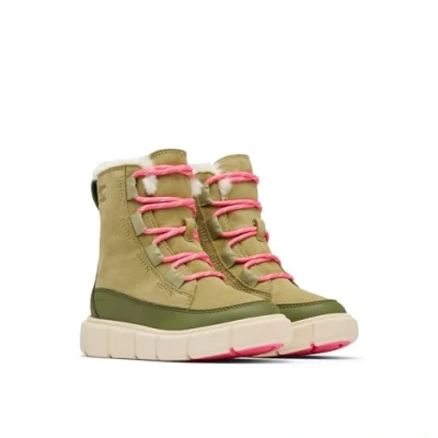 Abbildung von Sorel Explorer III Wasserdichte Unisex Schnürstiefel für Kinder