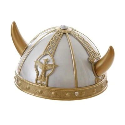 Abbildung von W WIDMANN MILANO Party Fashion Wikinger Helm für Kinder, aus Hartplastik, Kopfbedeckung, Accessoire, Karneval, Mottoparty