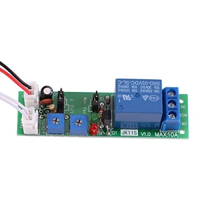Abbildung von DC 5 V 12 24 Zyklisches Timer Modul einstellbar, Relais Ein/Aus Verzögerungs (DC5 V, 0 Stunden)