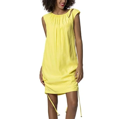 Abbildung von APART Fashion Damen Dress Kleid, Gelb (Vanille Vanille), (Herstellergröße: 40)