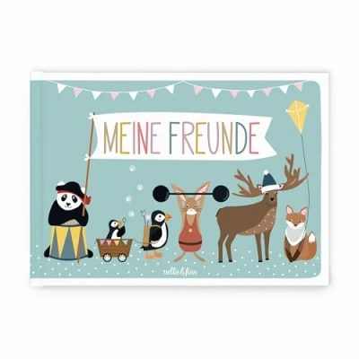 Abbildung von Meine Freunde: Freundebuch für Kinder in der Grundschule und Kindergarten. zum Schreiben Malen. Freundschaftsbuch.: Ein Freundschaftsbuch Malen
