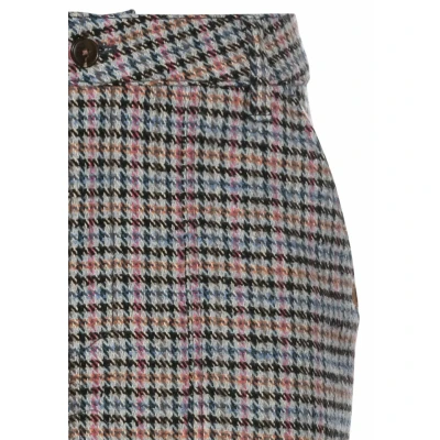 Abbildung von camel active Alinienrock, Damen, Größe: 38, Soft blue check
