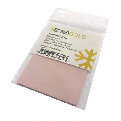Abbildung von EC360® GOLD 14,5W/mK Wärmeleitpad (50 x 50 0,5 mm)