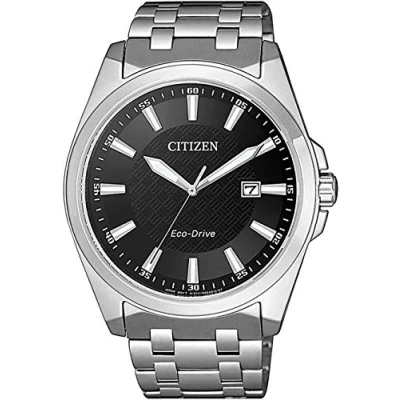 Abbildung von CITIZEN Eco Drive Saphire Herren Armbanduhr BM7108 81E