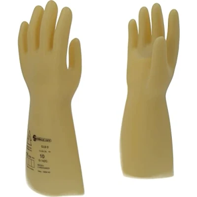 Abbildung von KS Tools 117.0051 Elektriker Schutzhandschuh mit Schutzisolierung Größe 10 Klasse 0 [1000 V] weiß