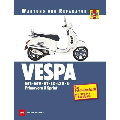 Abbildung von Vespa GTS, GTV, GT, LX, LXV, S, Primavera &amp; Sprint: Wartung und Reparatur
