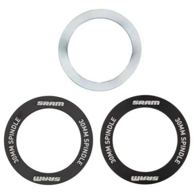 Abbildung von SRAM Unisex Erwachsene Ersatzteil Scheiben Wellenscheiben Kit BB30 Dämpfer &amp; Komponenten, Schwarz, One Size