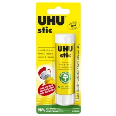 Abbildung von UHU Klebesticks ohne Lösungsmittel 1 x 40 g weiß