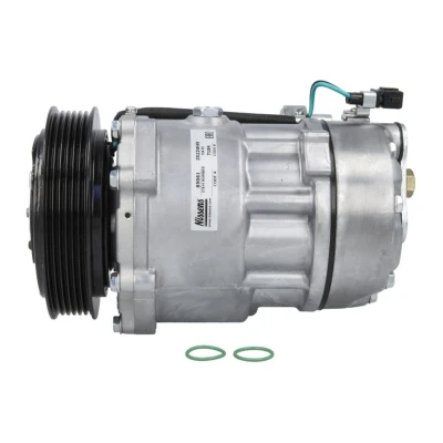 Abbildung von NISSENS 89061 Kompressor SD7V16 12 PAG 46 R 134a VOLKSWAGEN: Transporter 4 Bus,