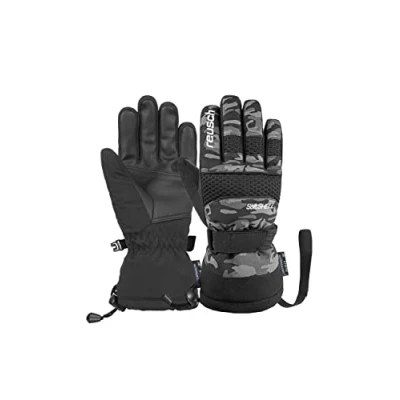 Abbildung von Reusch Unisex Fingerhandschuhe Connor R TEX XT Junior 5570 dark camo/black 3.5