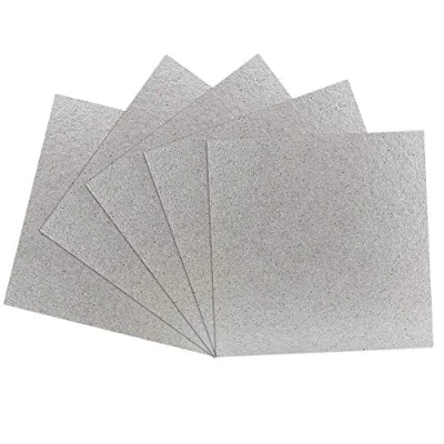 Abbildung von BUZIFU 5pcs Glimmerscheibe für Mikrowellen, 13 x 13cm, Mikrowellenleiter Wellenleiterabdeckung Glimmerplatte Mikrowelle Ersatzglimmerblätter Universal Glimmerblatt Reparatur Teil