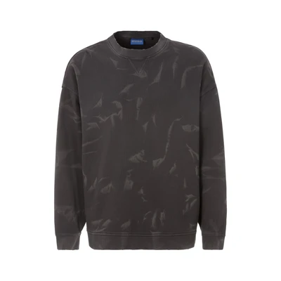 Abbildung von HUGO Nustroyos Sweatshirt, Herren, Größe: XL, Black