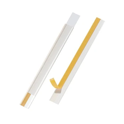 Abbildung von Durable Scannerschienen Scanfix inkl. Etiketten, 200 x 20 mm, transparent, Beutel à 5 Stück, 804419
