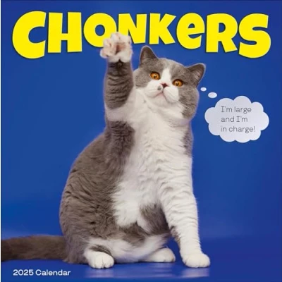 Abbildung von Chonkers Wall Calendar 2025: A Year of Cats Large and In Charge