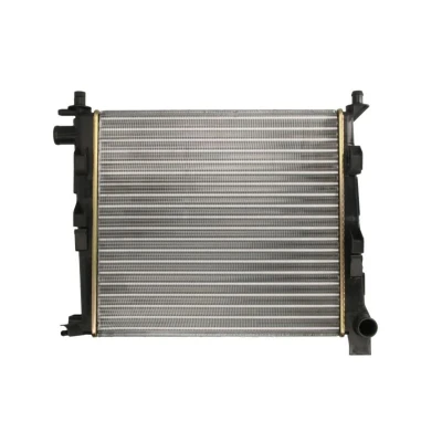 Abbildung von NISSENS 62546 Kühler, Motorkühlung Aluminium 400 375 27 Kühlrippen mechanisch gefügt