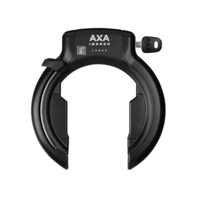 Abbildung von Axa Unisex Erwachsene Rahmenschloss 2231016000 Rahmenschloss, Schwarz, 75mm