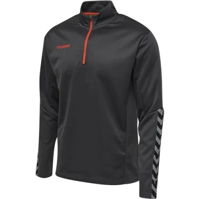 Abbildung von Hummel Hmlauthentic Sweatshirt, Herren, Größe: XL, Dark grey