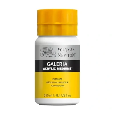 Abbildung von Winsor &amp; Newton 3040817 Galeria Volumenvergrößerndes Medium, 250 ml Topf, erhöht das Volumen der Farbe und erhält die Opazität
