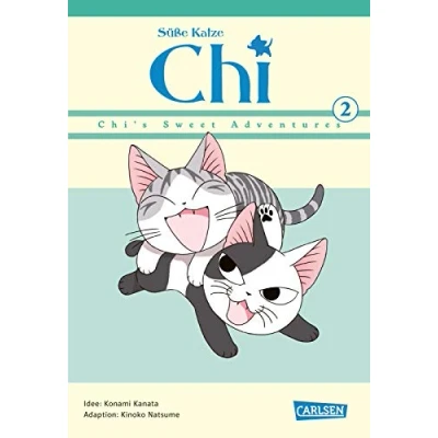 Abbildung von Süße Katze Chi: Chi&#039;s Sweet Adventures 2: Comedy Manga Serie für Kinder ab 8 Jahre mit neuen Abenteuern des niedlichen Kätzchens in Vollfarbe und westlicher Leserichtung
