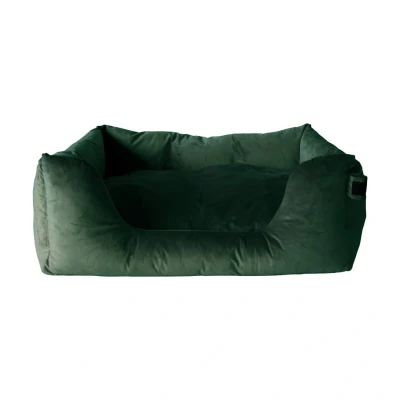 Abbildung von Kentucky Hundebett Velvet Pine Green M 80x60cm