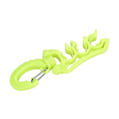 Abbildung von Tbest Tauchen Schlauchhalter Edelstahl Erwachsene Oktopushalter Hose Retainer Clip Scuba Diving Holder Doppel BCD Schnalle Haken