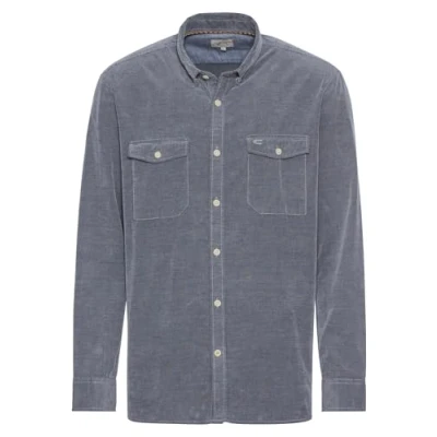 Abbildung von camel active Langarm IN Regular FIT Hemd, Herren, Größe: XXL, Denim blue