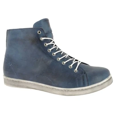 Abbildung von Andrea Conti Damen 0341500 Hohe Sneaker, Blau, 38 EU