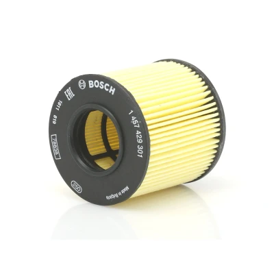 Abbildung von BOSCH 1 457 429 301 Ölfilter mit Dichtung Filtereinsatz VOLKSWAGEN: Eos, Polo V Hatchback, Golf 5, SEAT: Ibiza 4, Leon II Hatchback