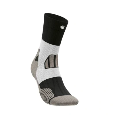 Abbildung von BAUERFEIND Trailrunning Socken „Trail Run Mid Cut Socks“, Mittellange Herren Sportsocken mit Kompression, Stabilität im Sprunggelenk, 1 Paar